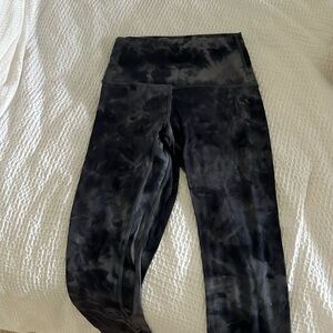 Tie dye lululemon leggings